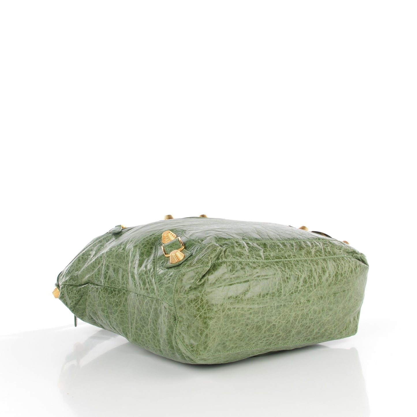 Agneau Giant 21 Gold Hardware Day Hobo Sage Green