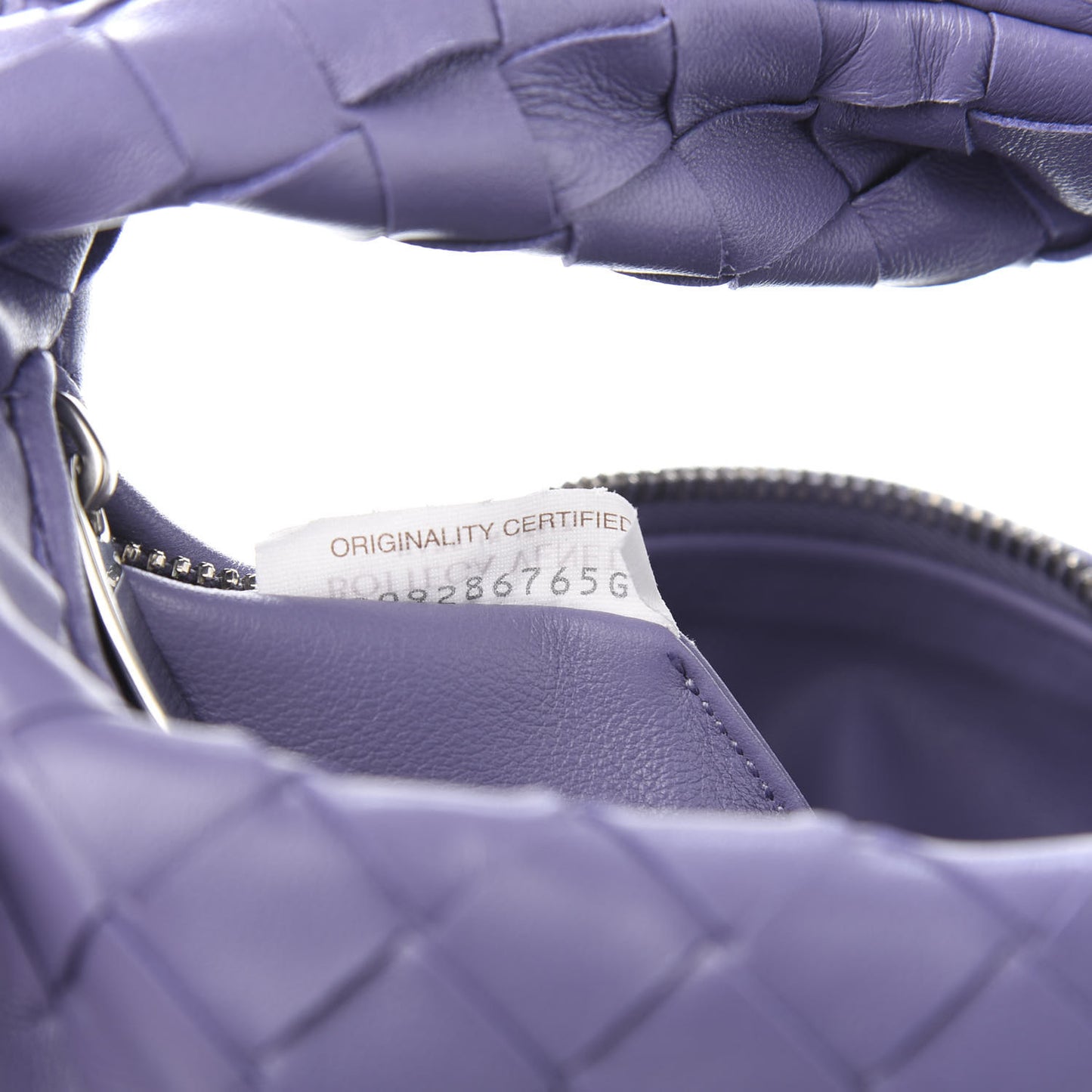 Nappa Intrecciato Mini Jodie Lavender