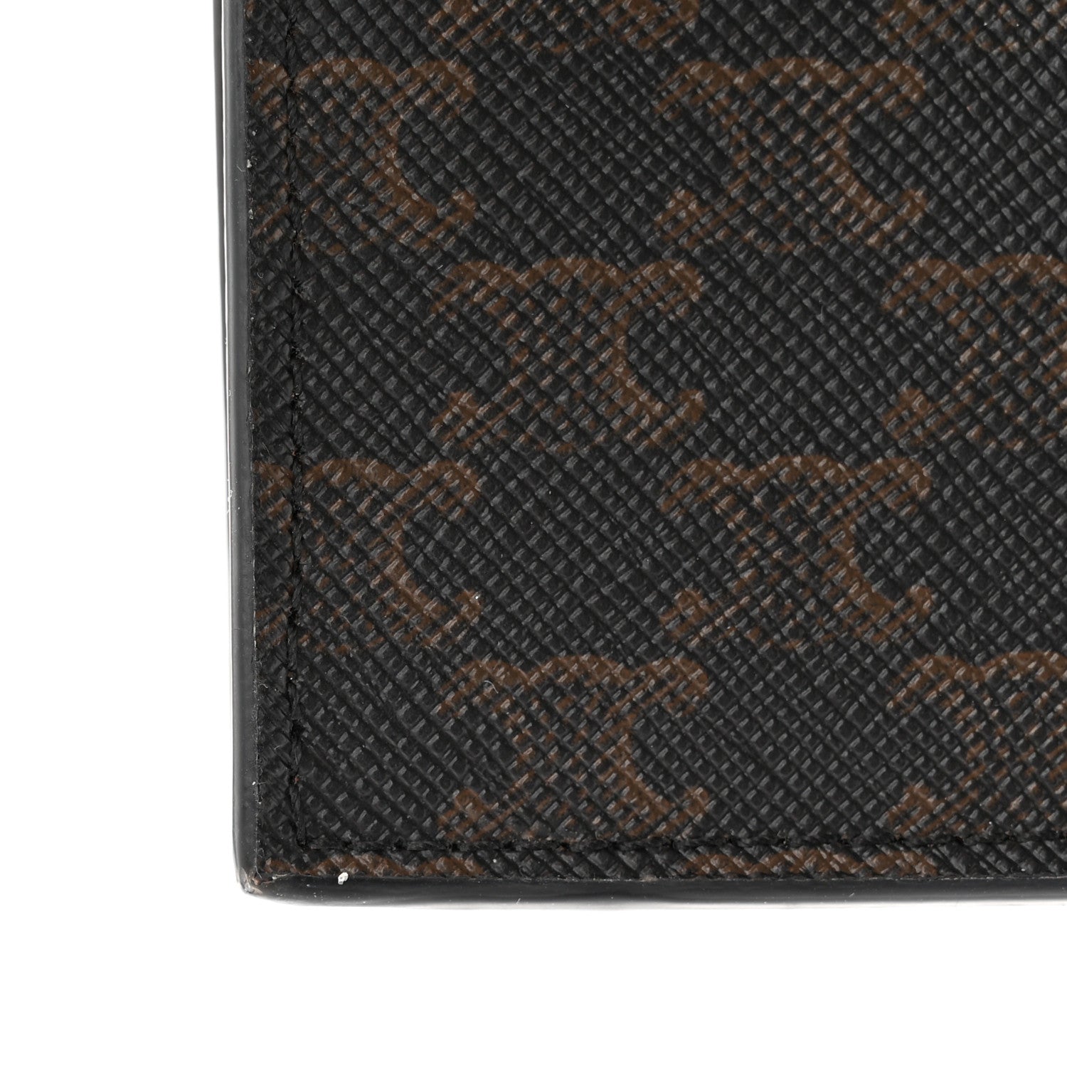 Celine Triomphe Canvas Business Card Holder Tan 10 of 11