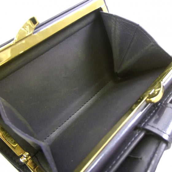 Louis Vuitton Vernis French Purse Wallet Indigo 8 of 8