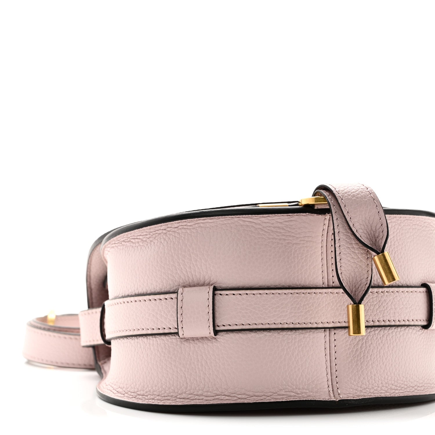 Chloe Calfskin Small Marcie Round Crossbody Bag Misty Lavender 8 of 9