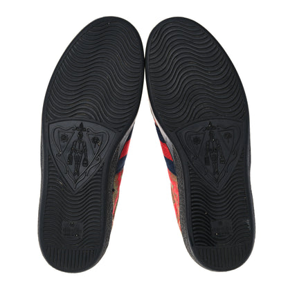 Gucci Brocade Web Bee Mens Ace Sneakers 7.5 Black Multicolor 5 of 10