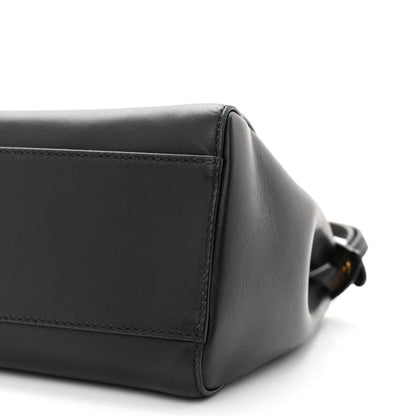 Fendi Nappa Mini Peekaboo Iconic Satchel Black 11 of 11