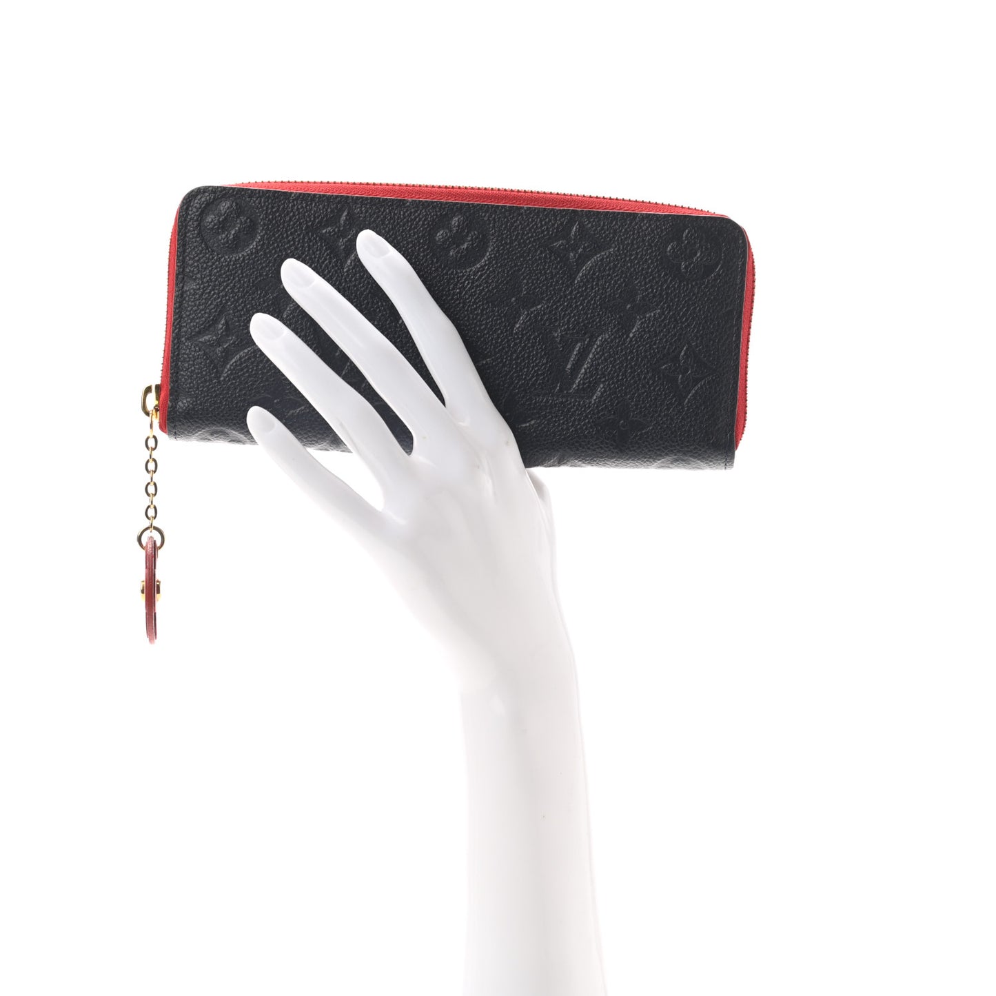 Empreinte Blooming Flowers Clemence Wallet Marine Rouge