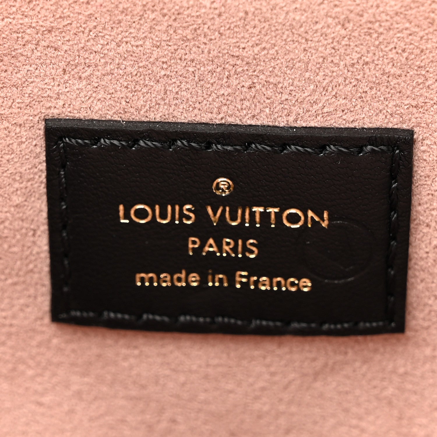 Louis Vuitton Lambskin Embossed Monogram Coussin PM Black 7 of 10