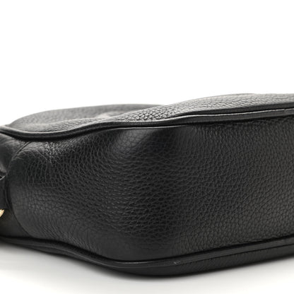 Gucci Pebbled Calfskin Small Soho Disco Bag Black 9 of 10