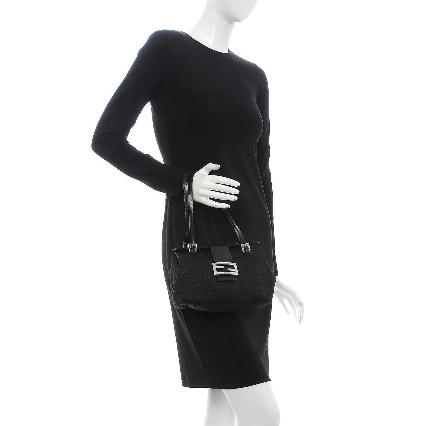 Zucchino Small Shoulder Bag Black