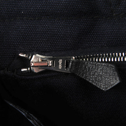 Hermes Canvas Fourre Tout PM Black 12 of 13