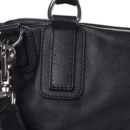 Givenchy Calfskin Crocodile Embossed Medium Pandora Black 12 of 14