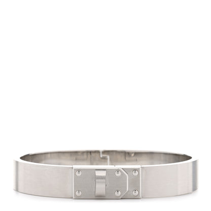 Hermes Brushed Palladium Kelly Mens Bracelet 1 of 6