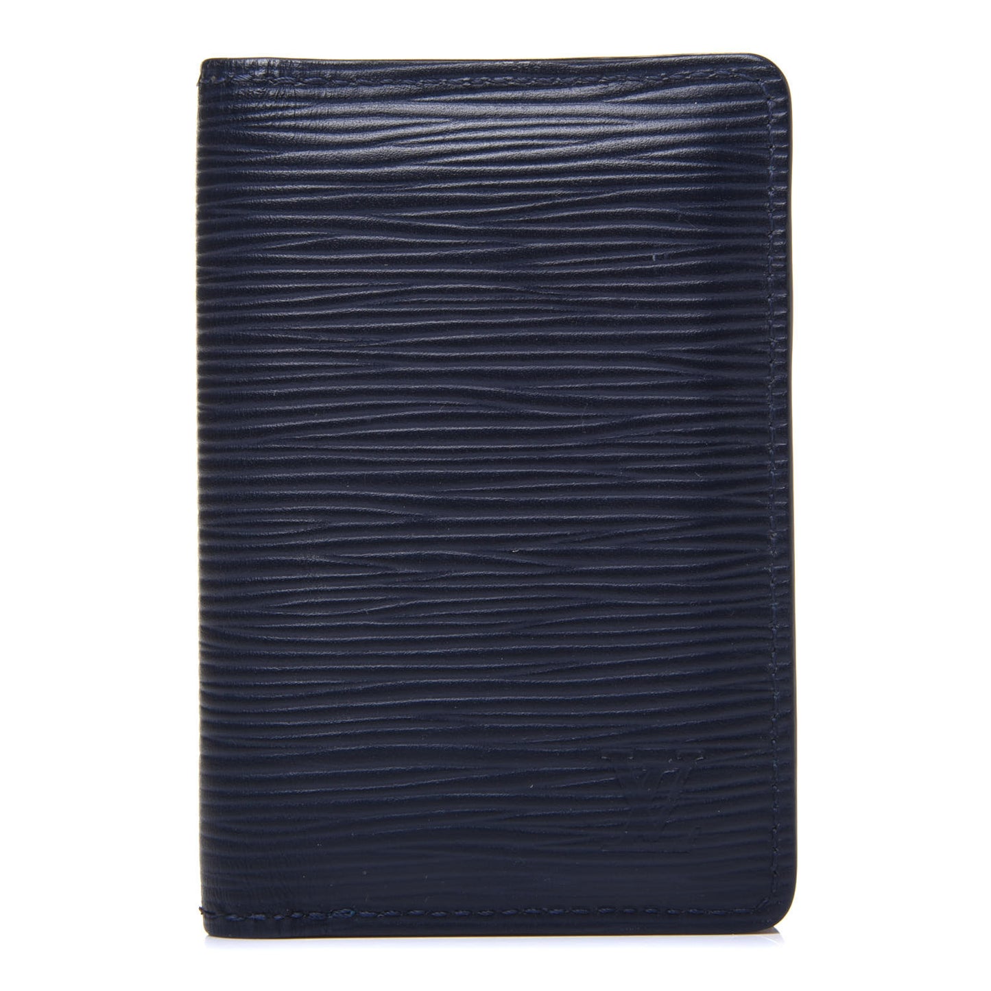 Epi Monogram Patchwork Pocket Organizer NM Indigo