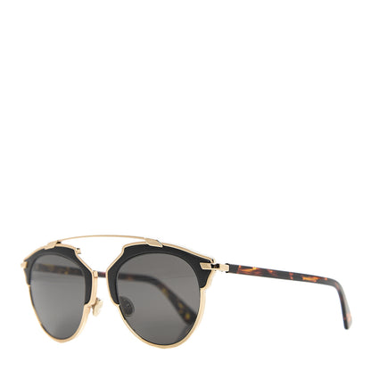 Christian Dior Metal Lambskin So Real Sunglasses Black 1 of 8
