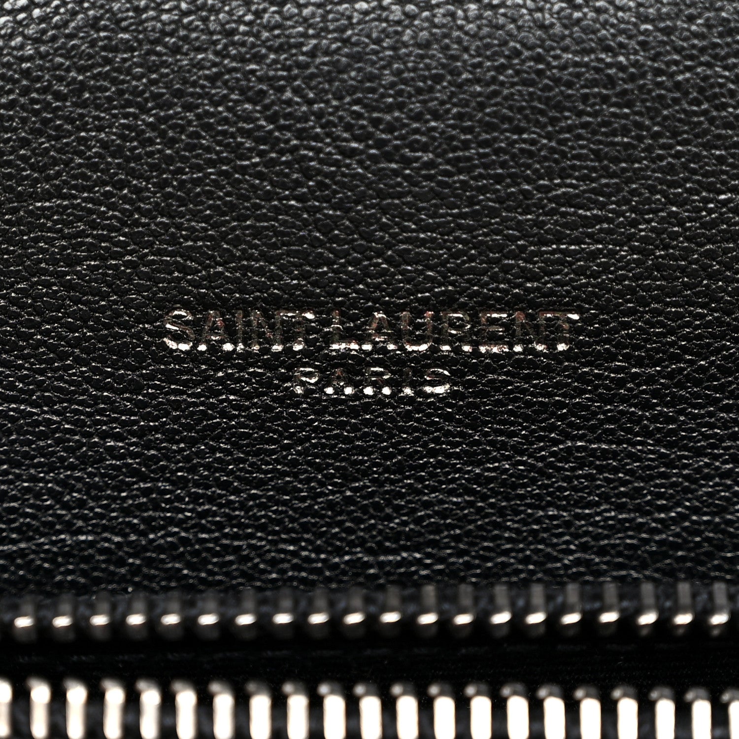 Saint Laurent Sheepskin Matelasse Chevron Monogram Medium College Bag Black 6 of 12
