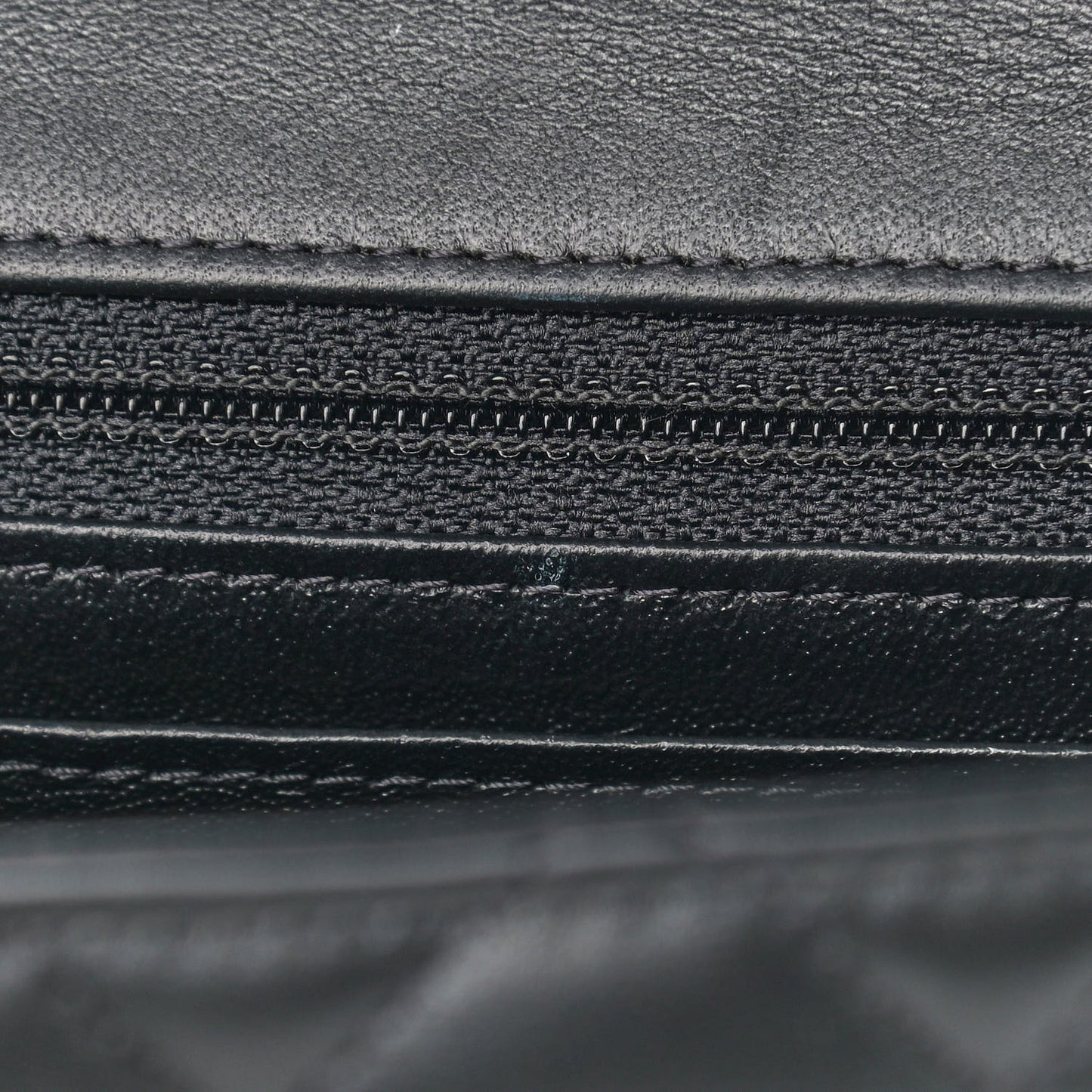 Lambskin Quilted Mini Square Flap So Black