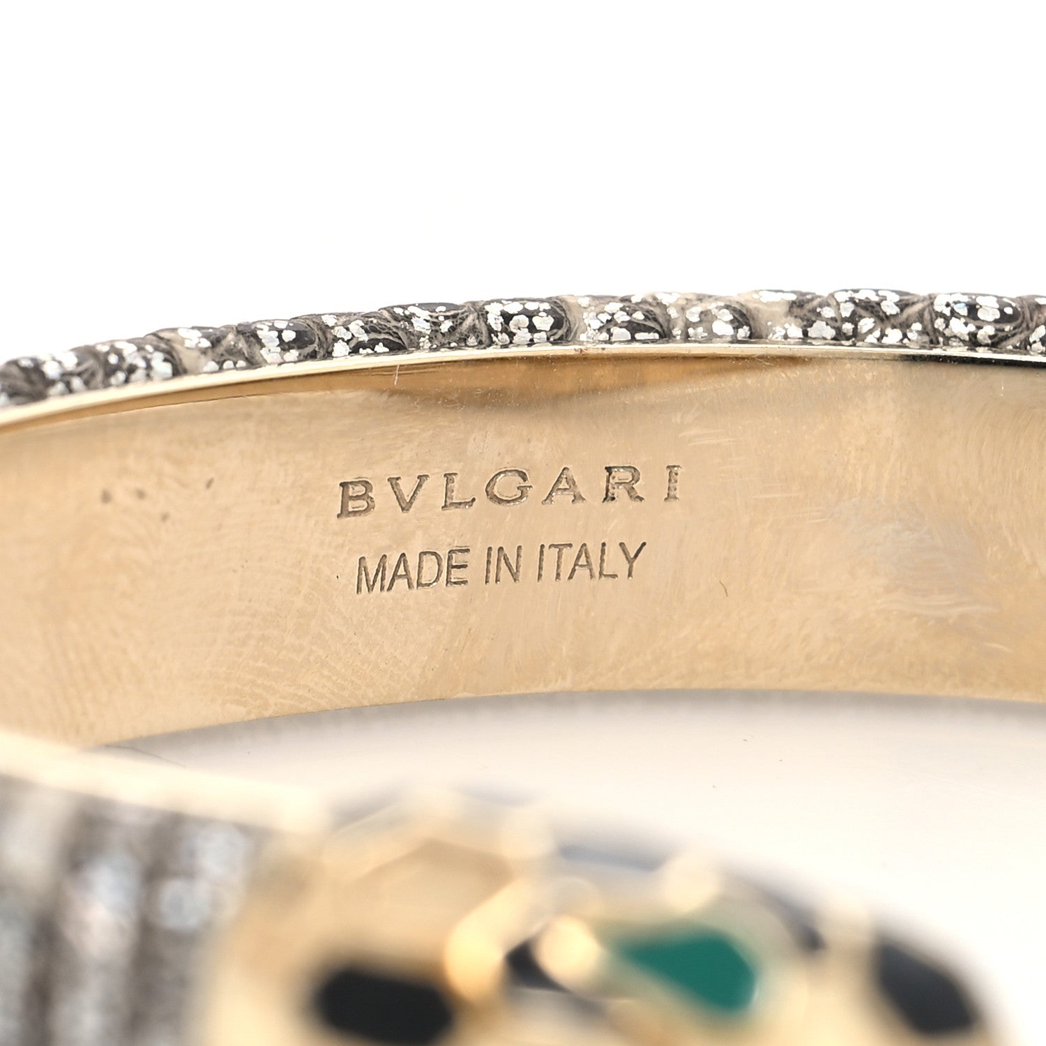 Bulgari Metallic Karung Serpenti Forever Bracelet 4 of 7