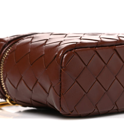 Bottega Veneta Nappa Intrecciato Bang Bang Vanity Case Sapele 10 of 11