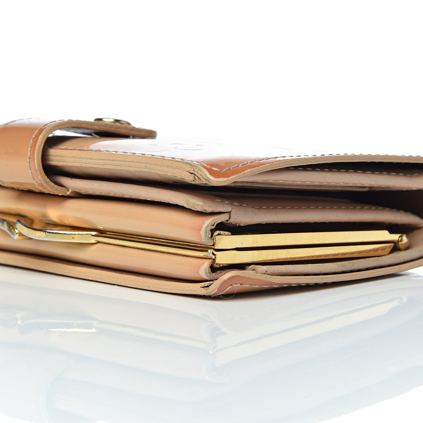 Vernis French Purse Wallet Noisette