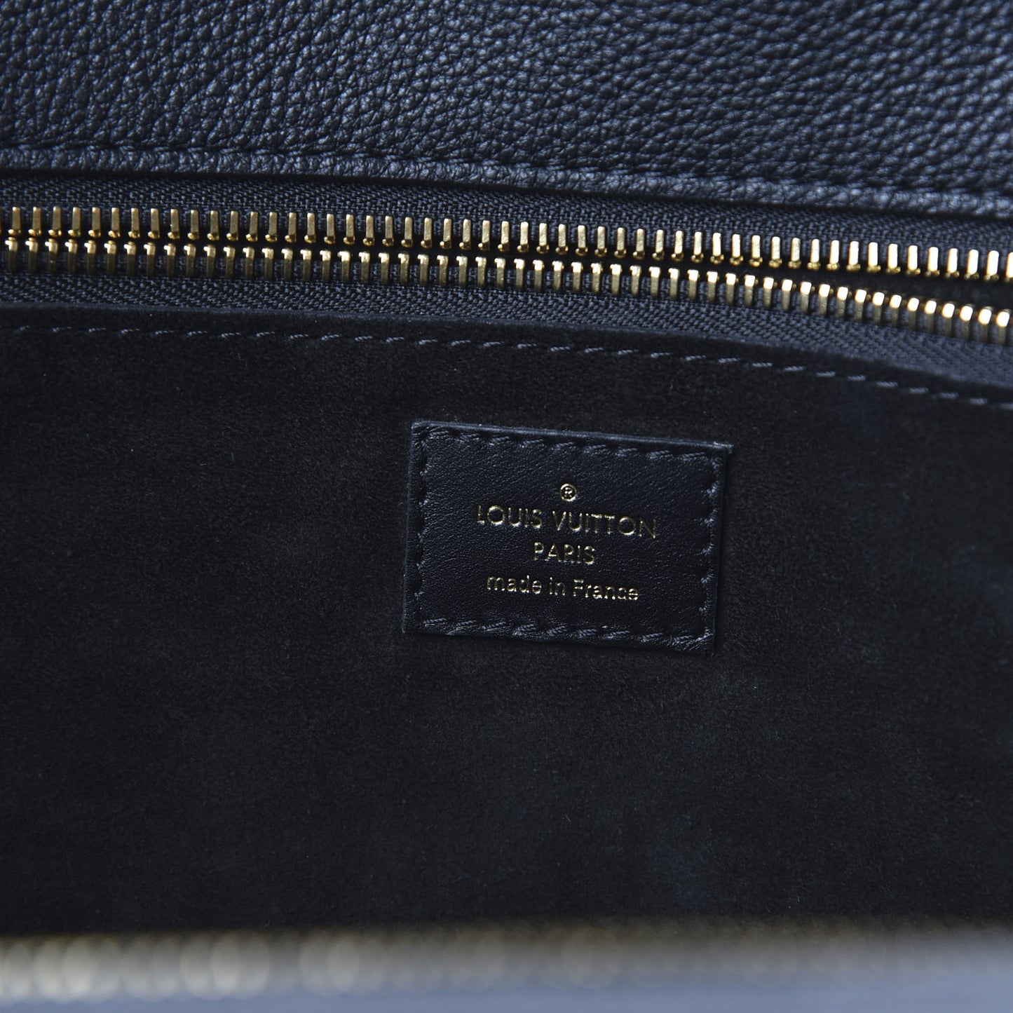 Cuir Orfevre Veau Cachemire Tote W GM Black
