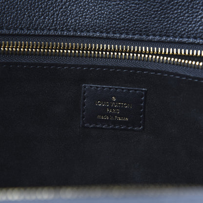 Louis Vuitton Cuir Orfevre Veau Cachemire Tote W GM Black 8 of 9