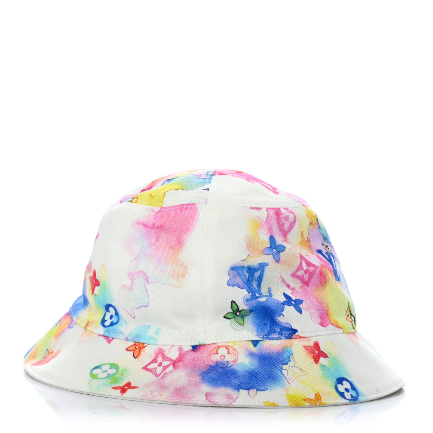 Watercolor Cotton Transformable Bob Bucket Hat 60 Multicolor