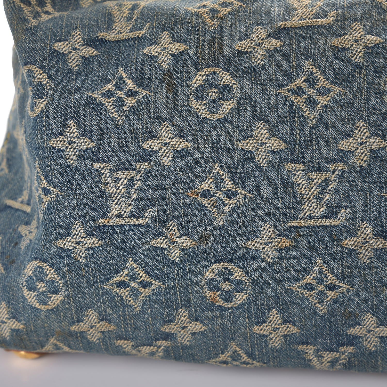 Louis Vuitton Monogram Denim Baggy PM Blue 15 of 22