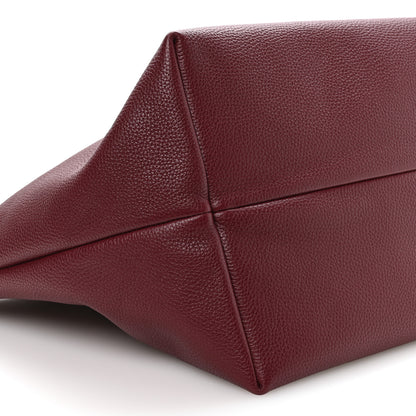 Gucci Grained Calfskin Monogram Large Totissima Reversible Tote Rosso Ancora 15 of 18