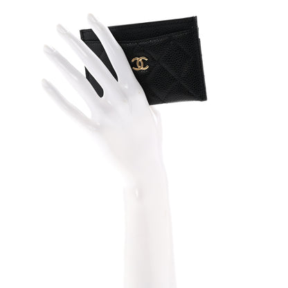 Chanel Caviar Quilted Card Holder Black 2 of 9