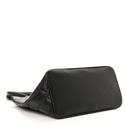 Chanel Caviar Quilted Medallion Tote Black 4 of 11