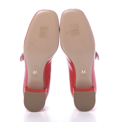 Christian Dior Patent Baby-D Ballet Pumps 36 Deep Red 6 of 11
