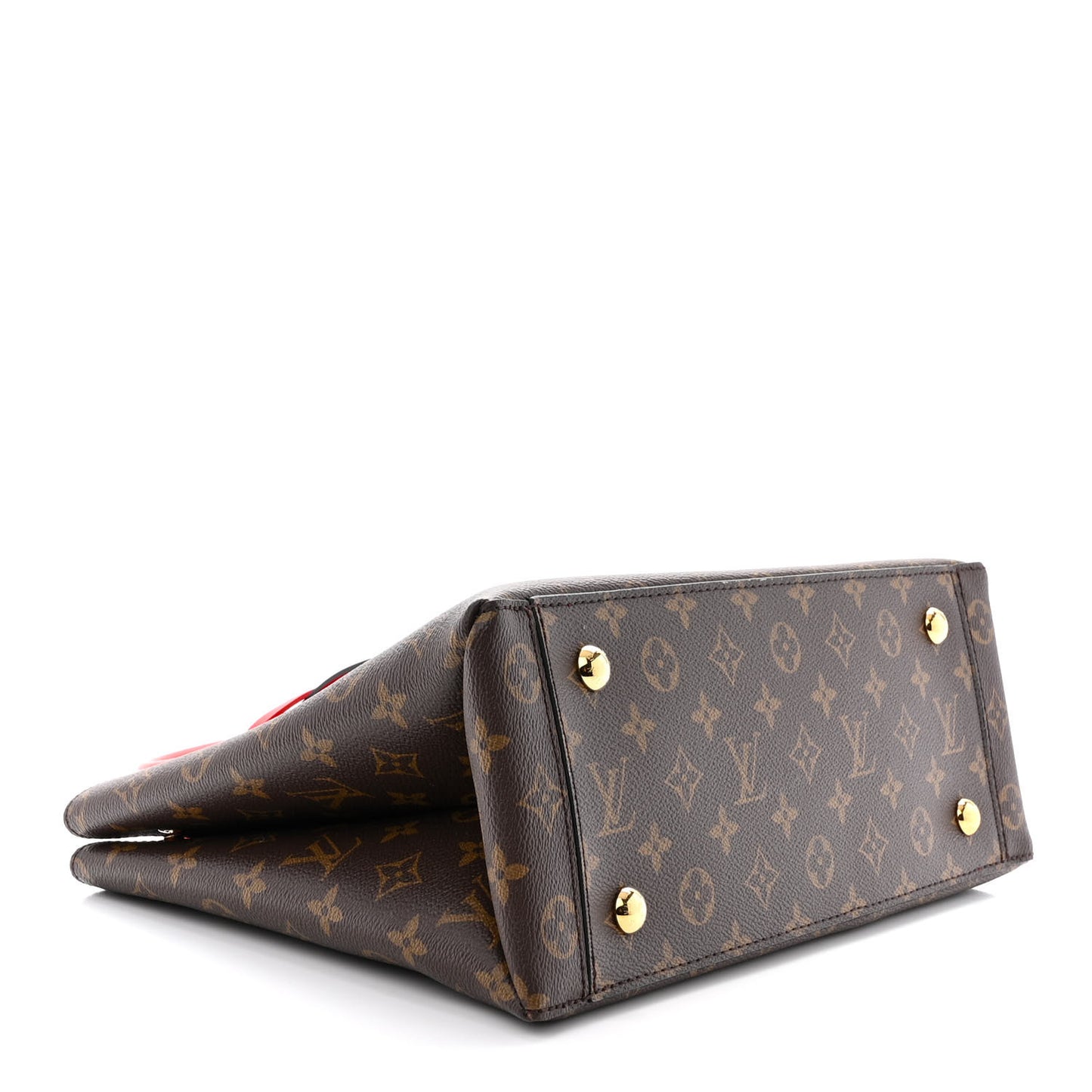 Monogram Flower Tote Coquelicot