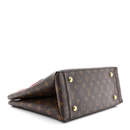 Louis Vuitton Monogram Flower Tote Coquelicot 4 of 12