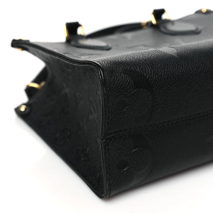 Louis Vuitton Empreinte Monogram Giant Onthego PM Black 9 of 11