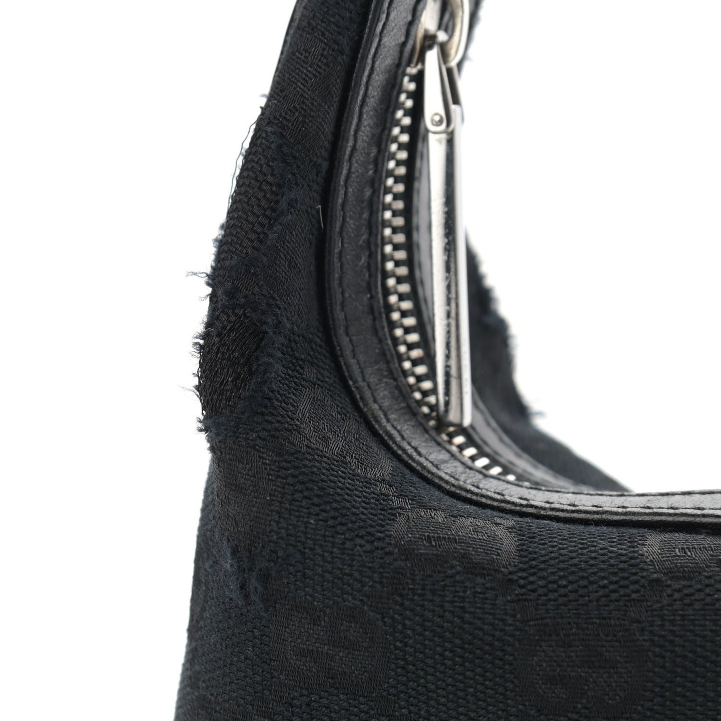 Monogram GG Clasp Hobo Black