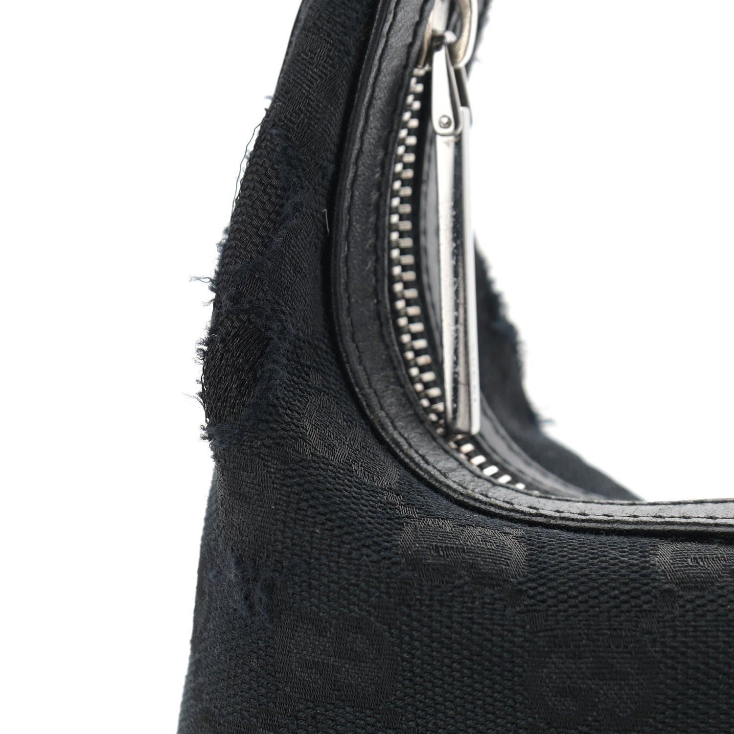 Gucci Monogram GG Clasp Hobo Black 11 of 21