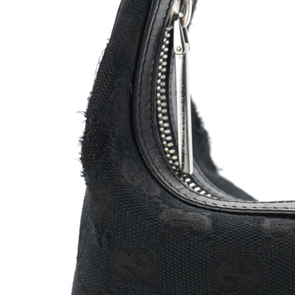 Gucci Monogram GG Clasp Hobo Black 11 of 21