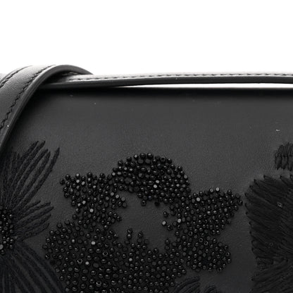 Hermes Swift Dancing Flowers Embroidered Constance 18 Black 10 of 13
