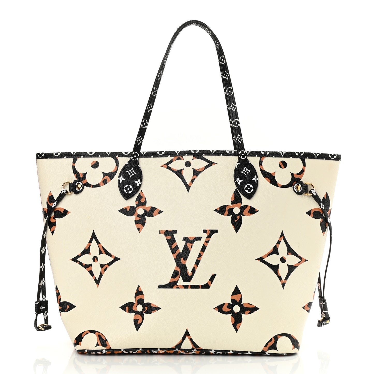 Monogram Giant Jungle Neverfull MM Ivory