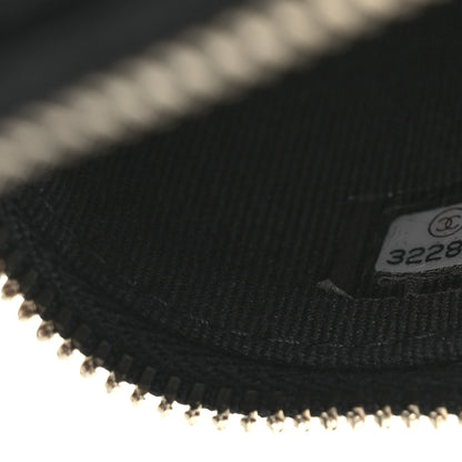 Chanel Caviar Quilted Small Vertical Coco Beauty Vanity Case With Chain Black 7 of 11