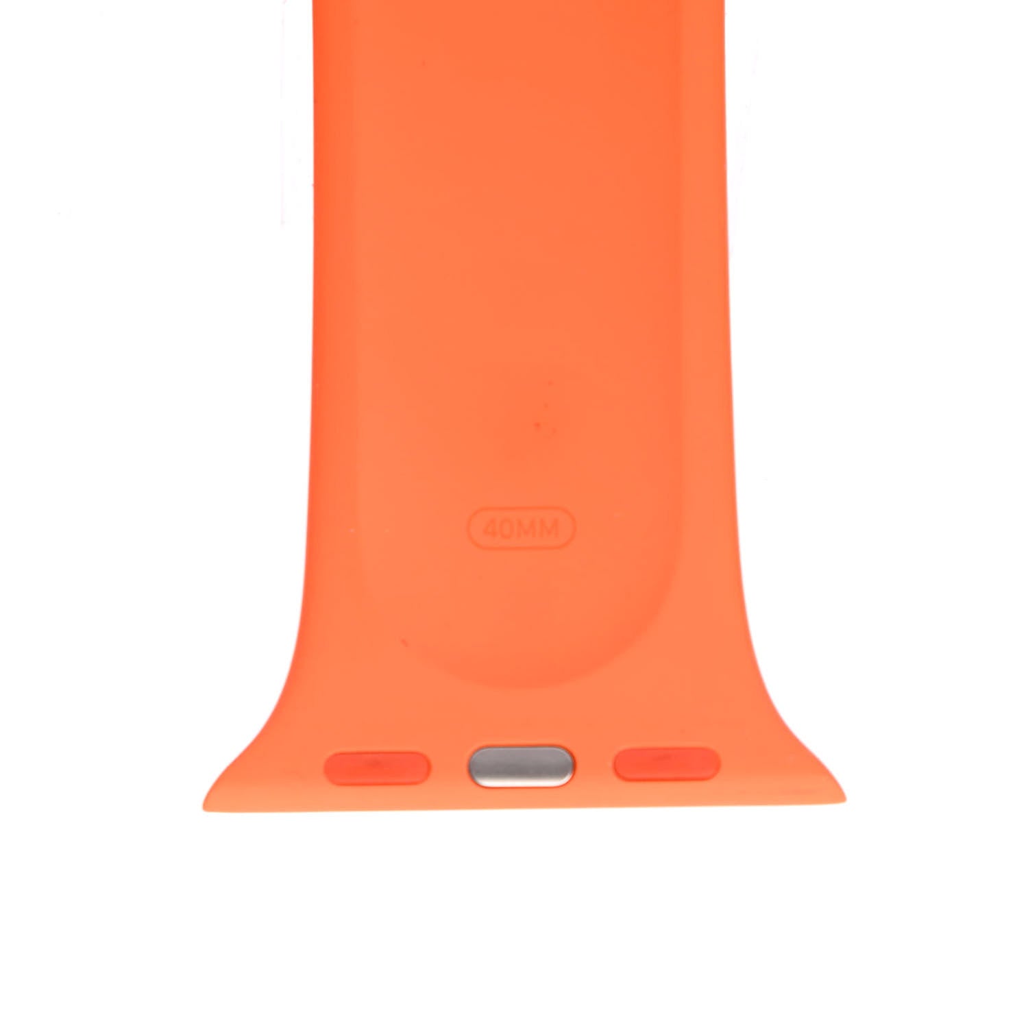Hermes Silicone 40mm Apple Sports Watch Single Tour Band Orange 4 of 4