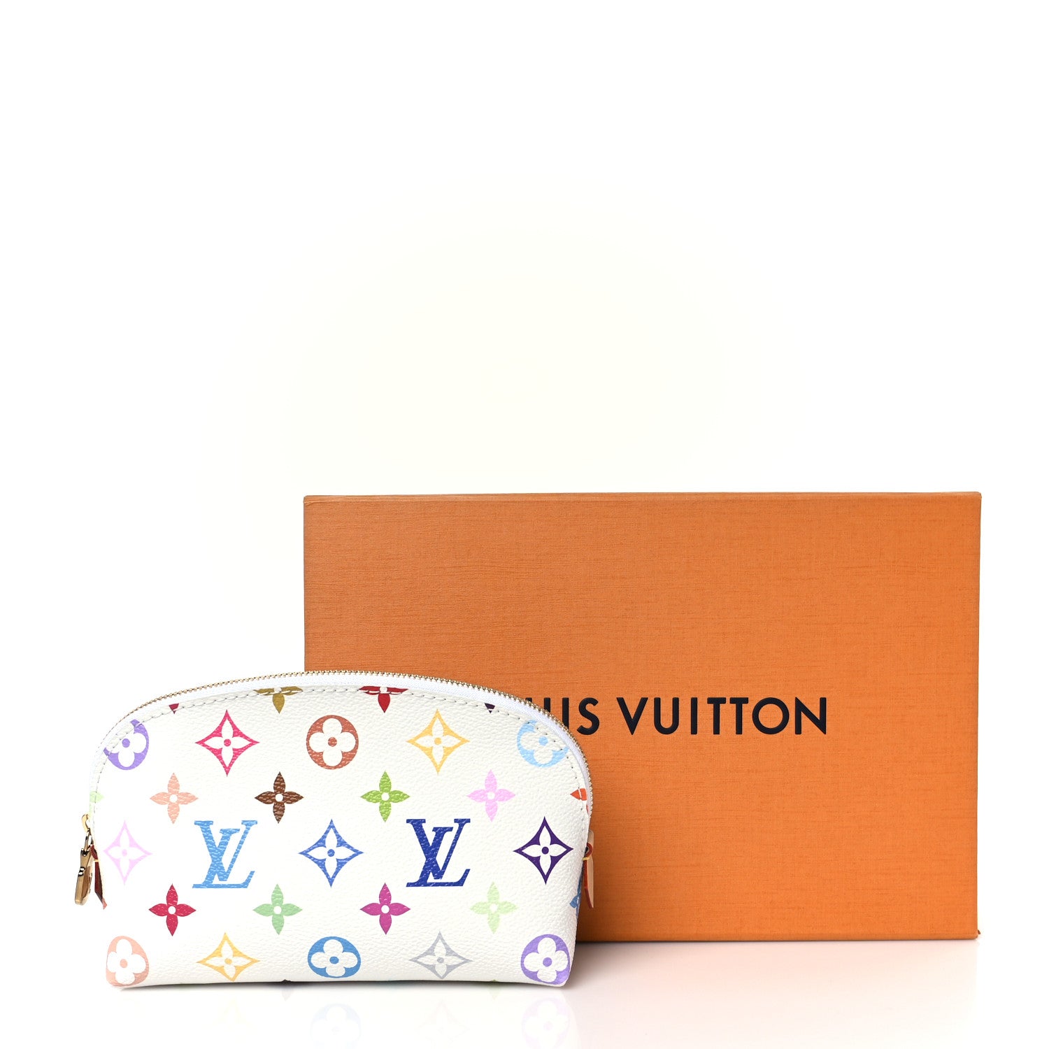 Louis Vuitton LV x TM Monogram Multicolor Cosmetic Pouch PM White 8 of 8