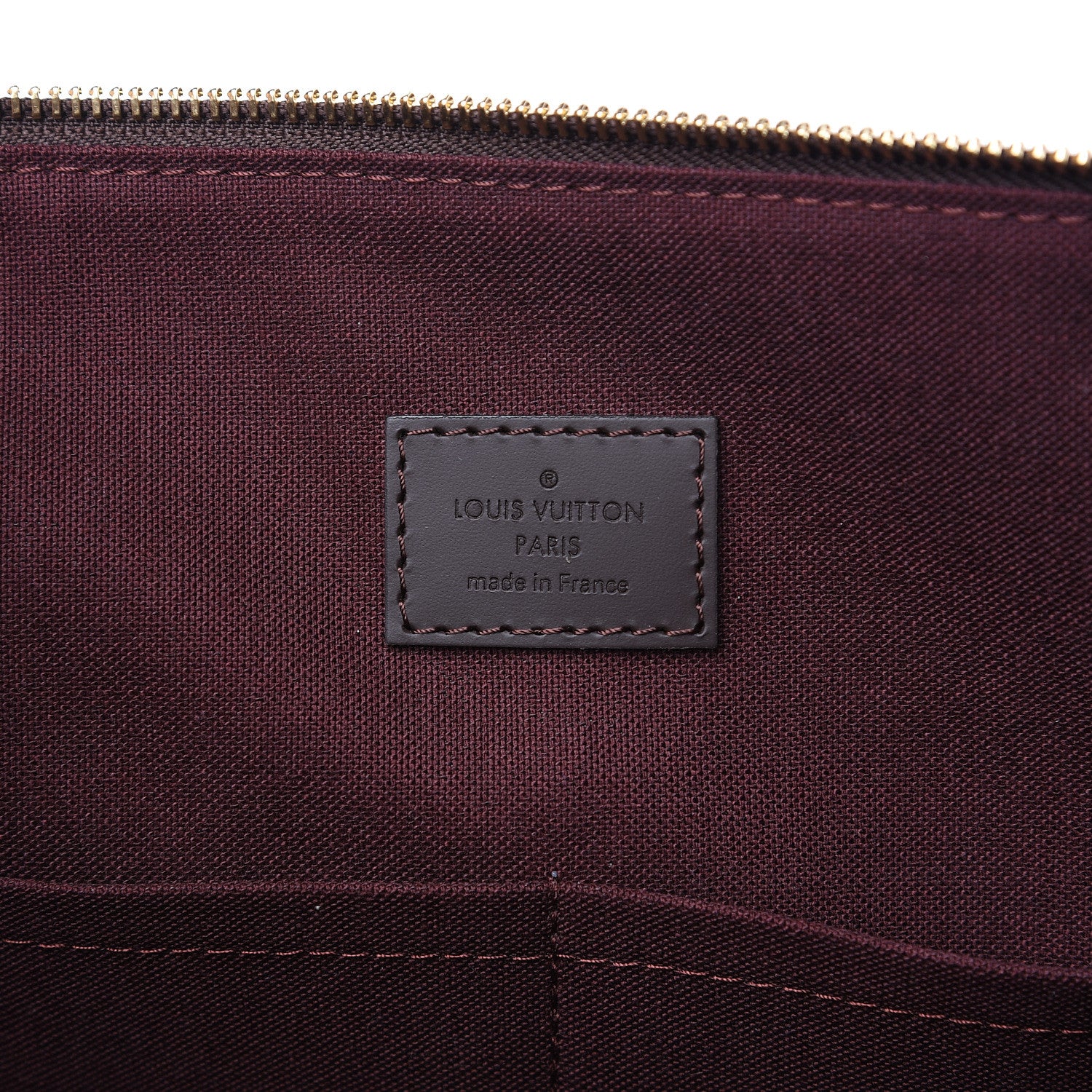 Louis Vuitton Damier Ebene Iena MM 5 of 9