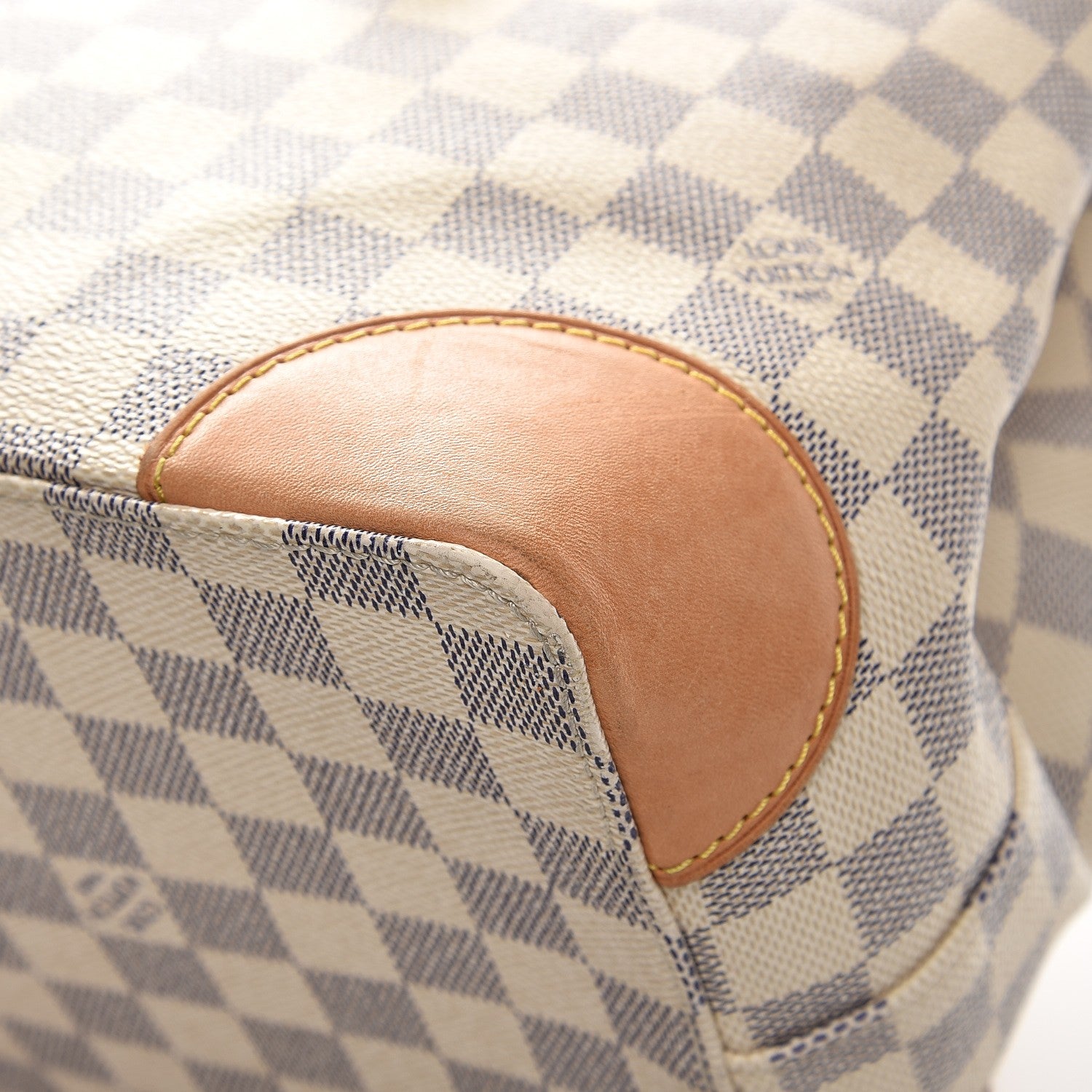 Louis Vuitton Damier Azur Hampstead MM 13 of 14