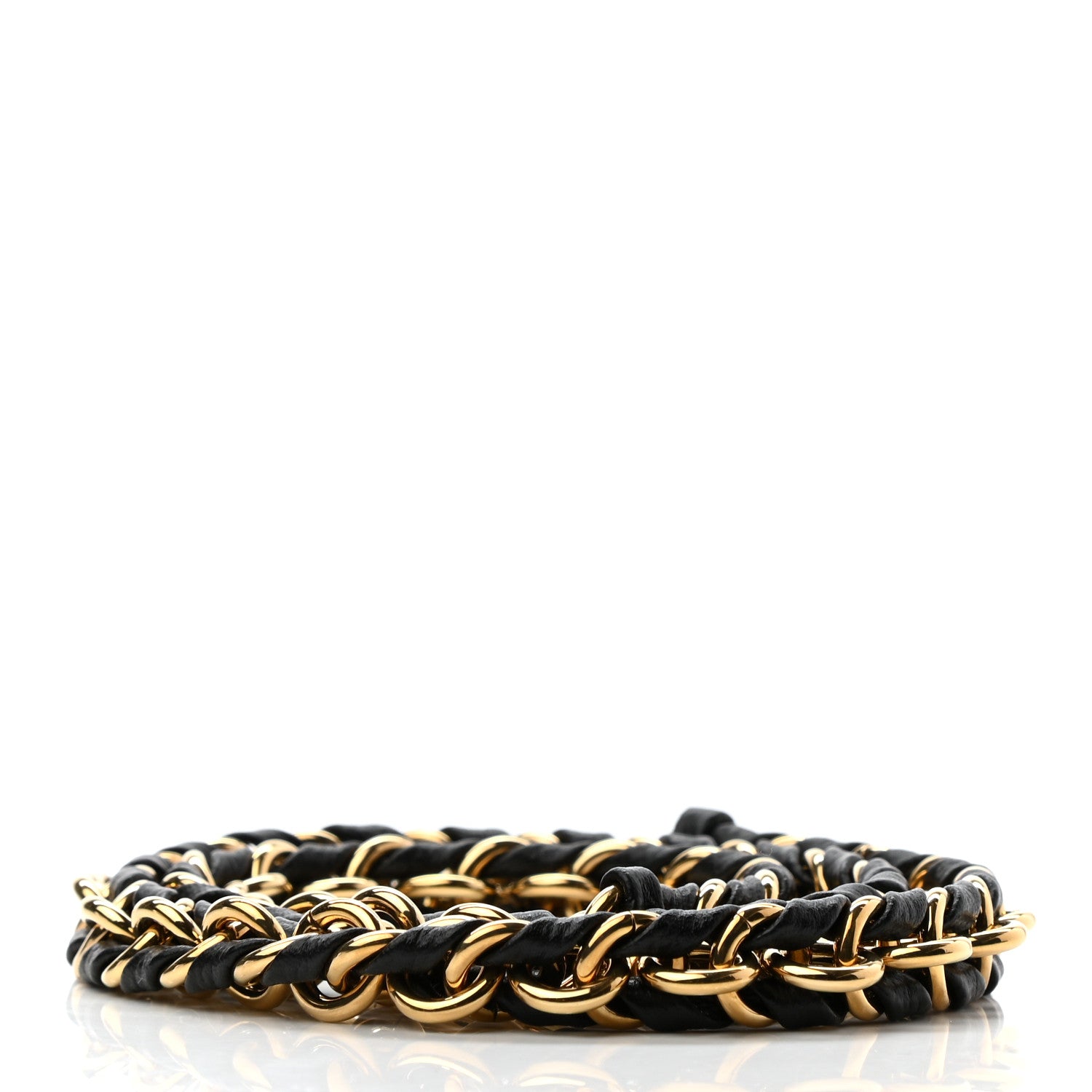 Louis Vuitton Calfskin Multi Pochette Chain Shoulder Strap Black Gold 2 of 4