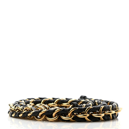Louis Vuitton Calfskin Multi Pochette Chain Shoulder Strap Black Gold 2 of 4