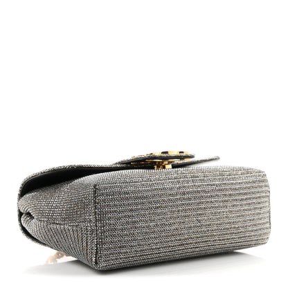 Celine Glitter Textile Mini Victoire Bag Gold 3 of 8