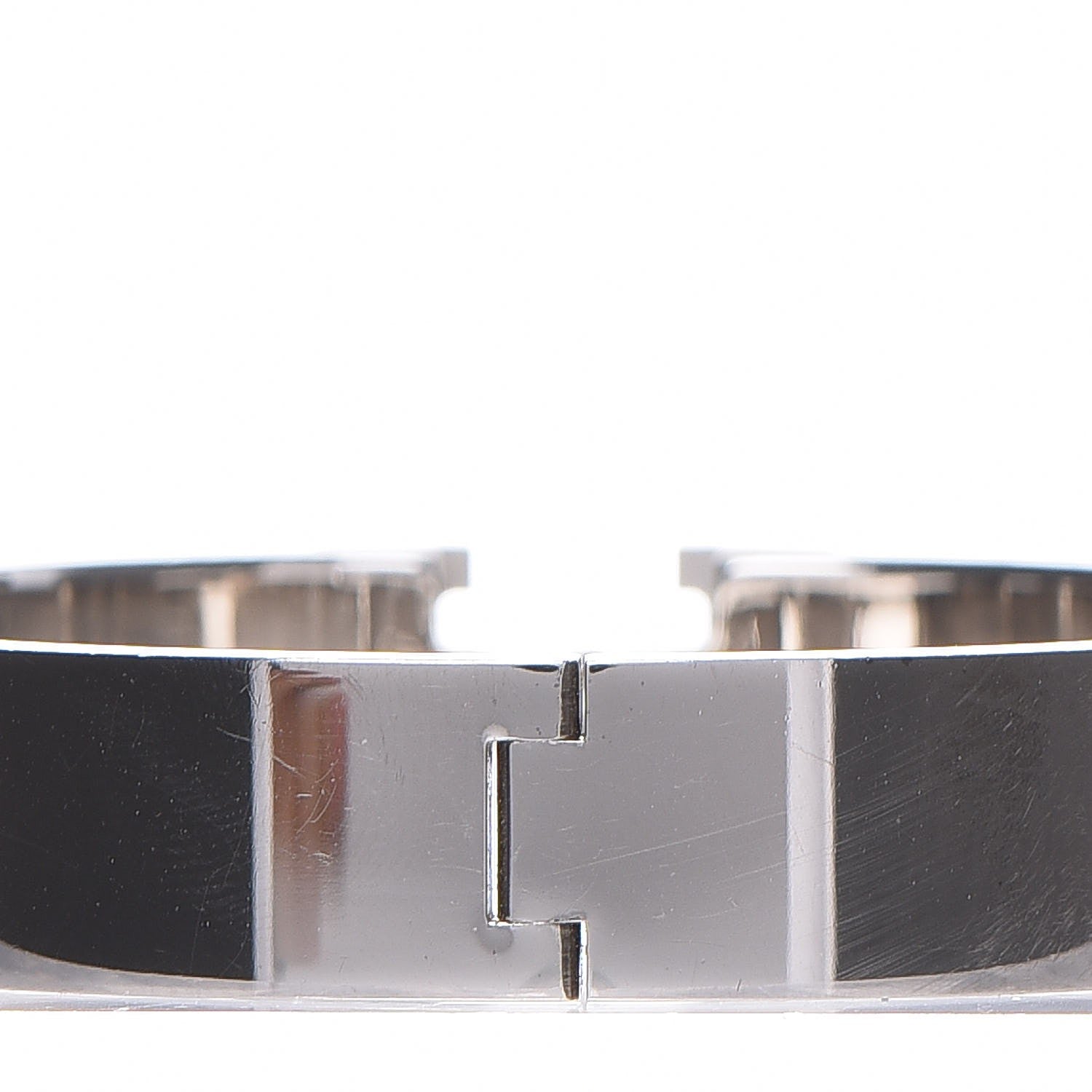 Hermes Enamel Narrow Clic Clac H Bracelet PM Orange 4 of 4