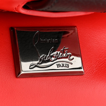 Christian Louboutin Calfskin Empire Patent Studded Medium Paloma Black 6 of 9
