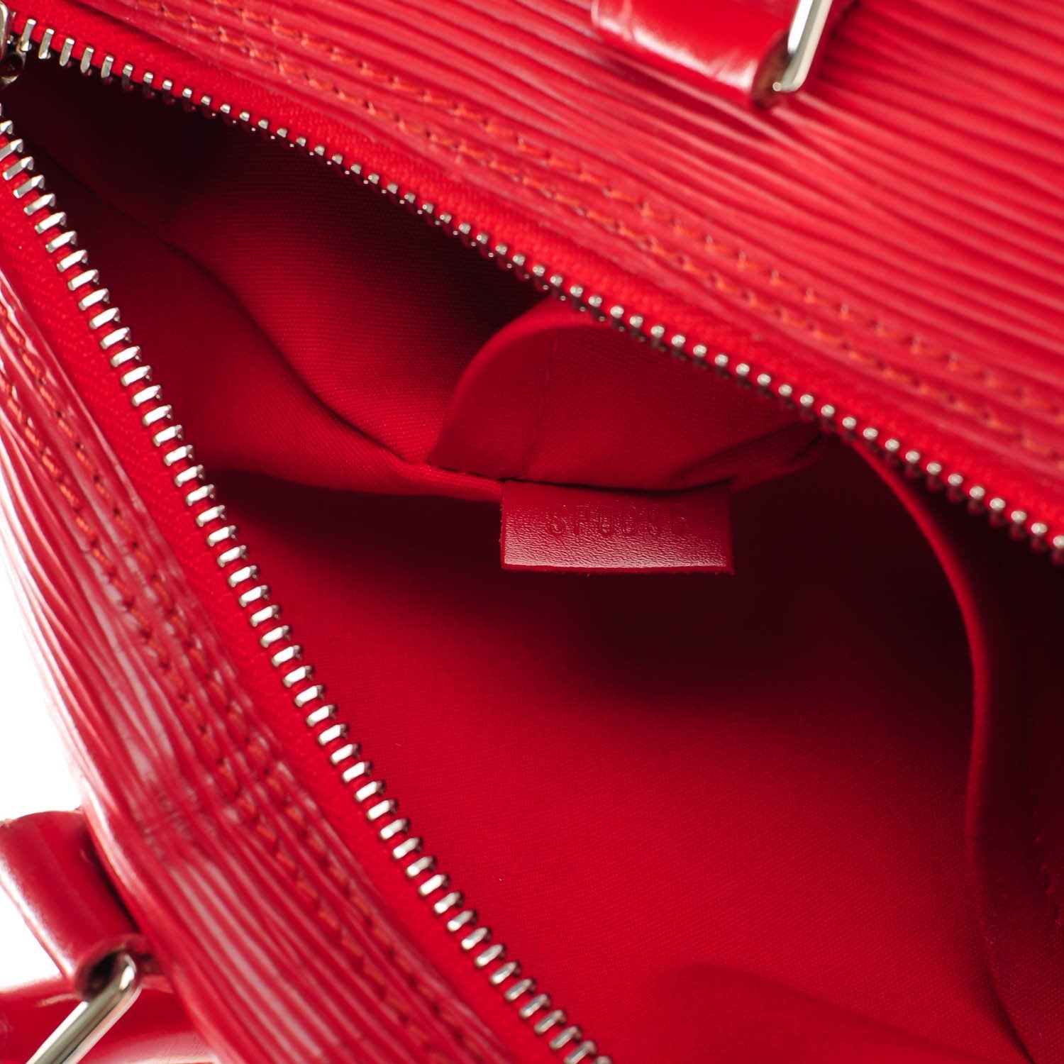 Louis Vuitton Epi Speedy 30 Rouge 7 of 8