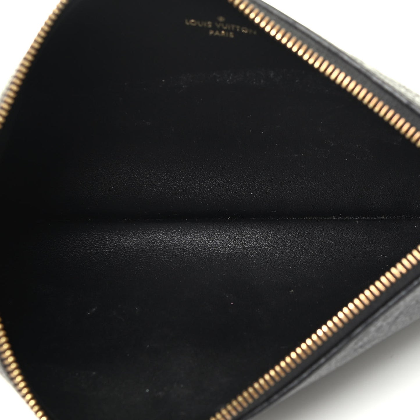 Empreinte Felicie Chain Wallet Zippered Insert Black