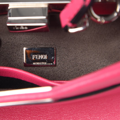 Fendi Shiny Nappa Micro Peekaboo Iconic Satchel Fuxia 8 of 12